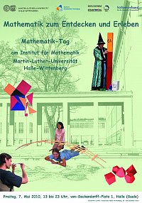 Plakat zum Mathematik-Tag am 7. Mai 2010