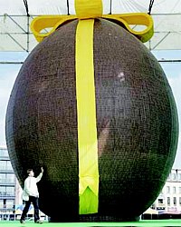Wie groß ist das Ei?