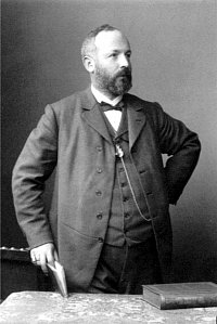 Georg Ferdinand Cantor
Foto von 1894, aus der Serie der Professorenbilder der Universitt Halle anlsslich des 300. Grndungstages der Universitt 